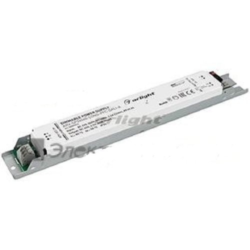 Блок питания для светодиодной ленты Arlight 24В ARV-SP-24060-LINEAR-PFC-DALI-PD 60Вт 2,5А IP20 картинка 